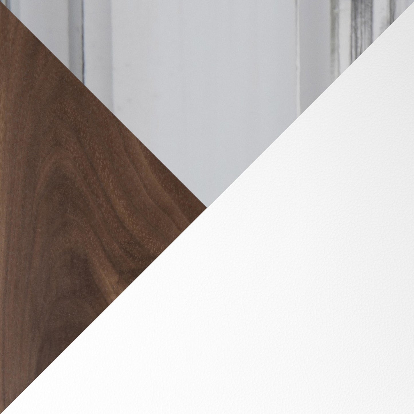 Mason Contemporary Adjustable Barstool with Swivel in Chrome Metal, Walnut Wood and Grey Faux Leather with Rounded Rectangle Footrest By LumiSource - Set of 2 | Bar Stools | Modishstore - 10