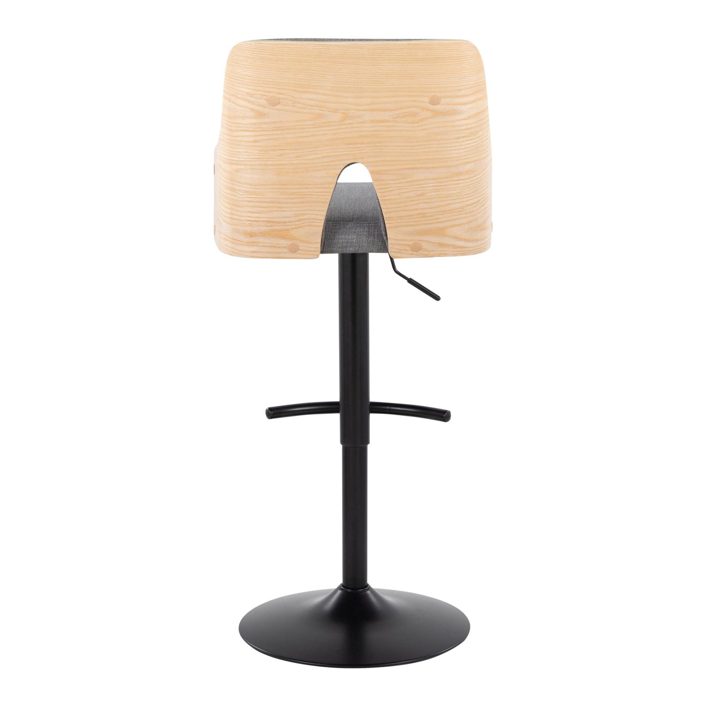 Stella Adjustable Barstool - Set of 2 Cream By LumiSource | Bar Stools | Modishstore - 13