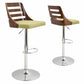 LumiSource Trevi Height Adjustable Barstool with Swivel-6