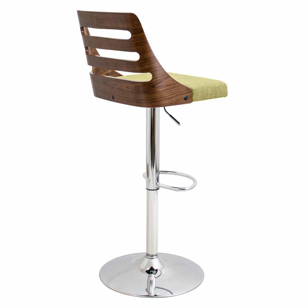 LumiSource Trevi Height Adjustable Barstool with Swivel-4