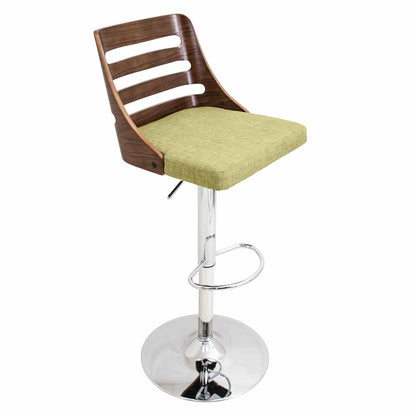 LumiSource Trevi Height Adjustable Barstool with Swivel-2
