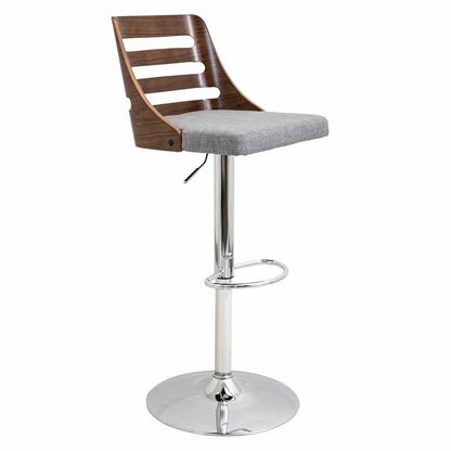 LumiSource Trevi Height Adjustable Barstool with Swivel-3