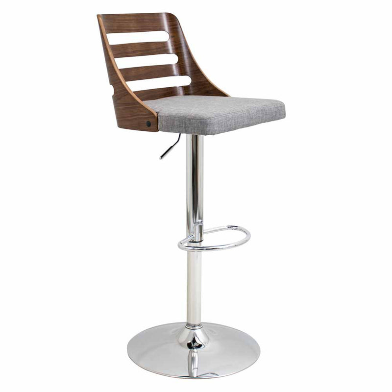 LumiSource Trevi Height Adjustable Barstool with Swivel-3