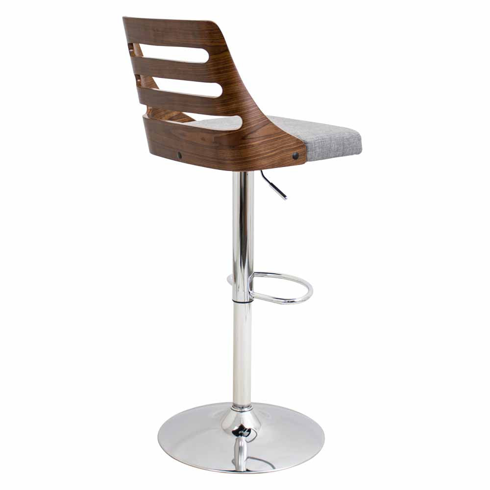 LumiSource Trevi Height Adjustable Barstool with Swivel-9