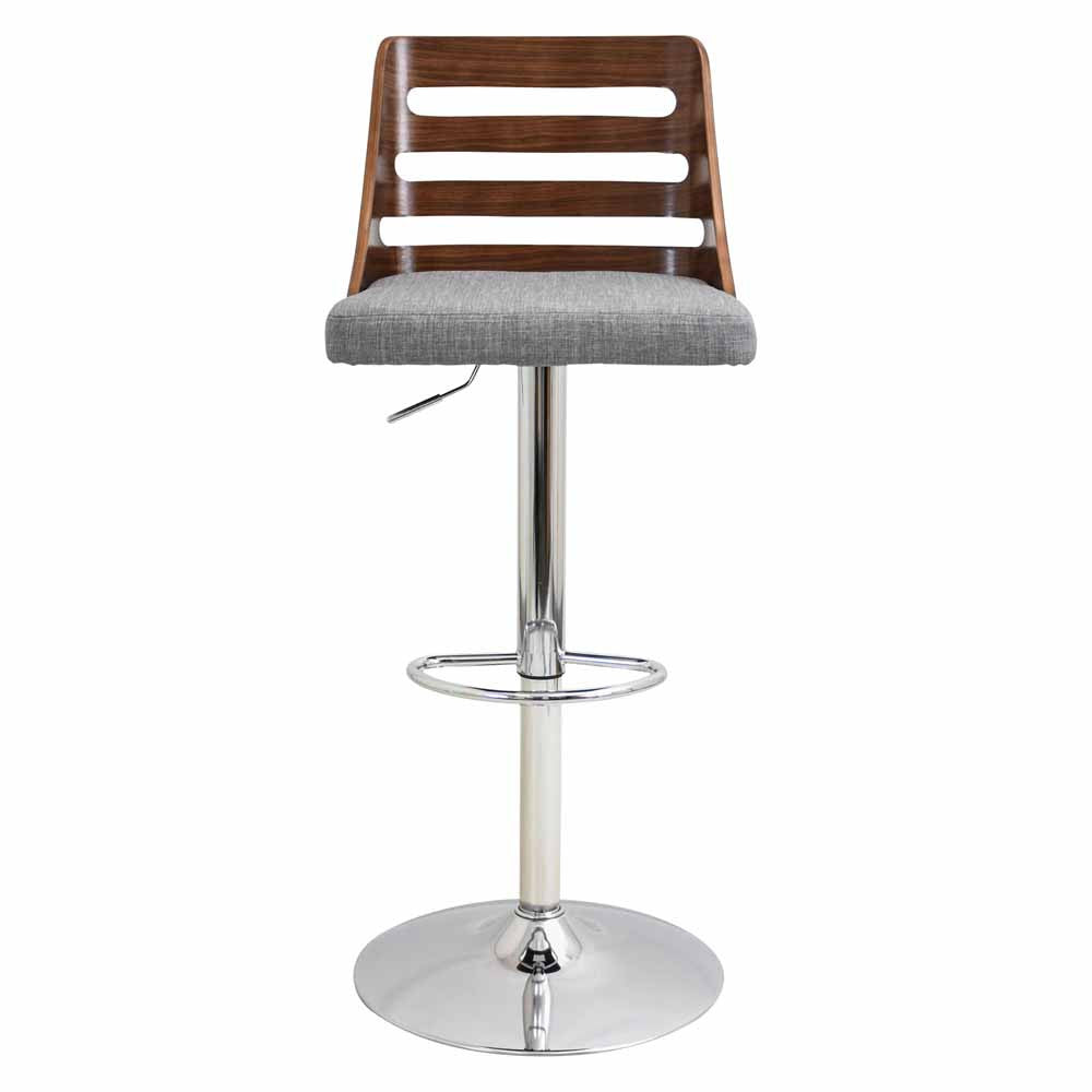 LumiSource Trevi Height Adjustable Barstool with Swivel-8