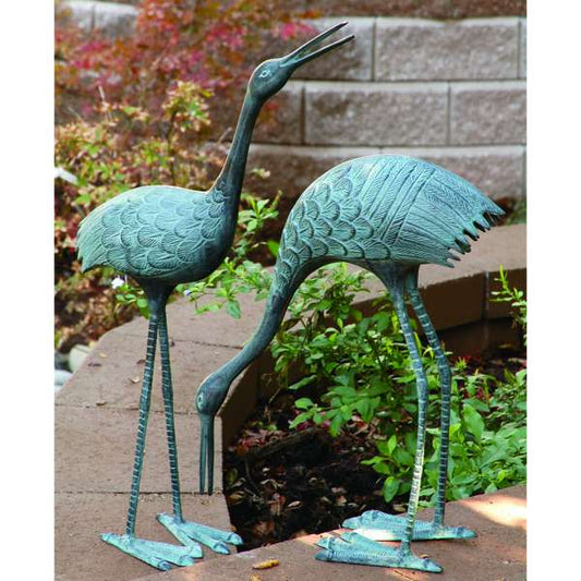 Stately Garden Cranes S/2 By SPI Home | Outdoor Decor | Modishstore