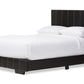 baxton studio solo modern and contemporary black faux leather full size platform bed | Modish Furniture Store-2