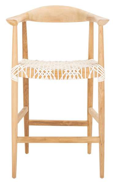Safavieh Bandelier Counter Stool - Natural | Counter Stools | Modishstore
