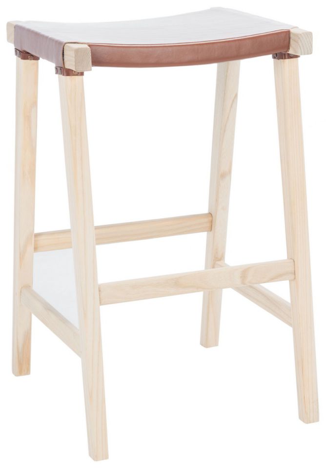 Safavieh Aariz Rectangle Barstool | Bar Stools | Modishstore - 7