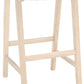 Safavieh Abreu Rectangle Barstool - White | Bar Stools | Modishstore - 3