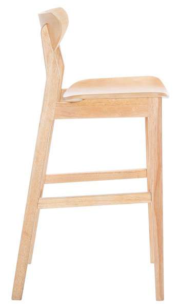 Safavieh Thaxton Bar Stool Set Of 2 - Natural | Bar Stools | Modishstore - 3