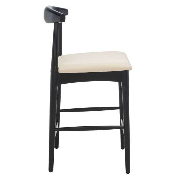 Safavieh Lionel Retro Counter Stool - Black | Counter Stools | Modishstore - 3