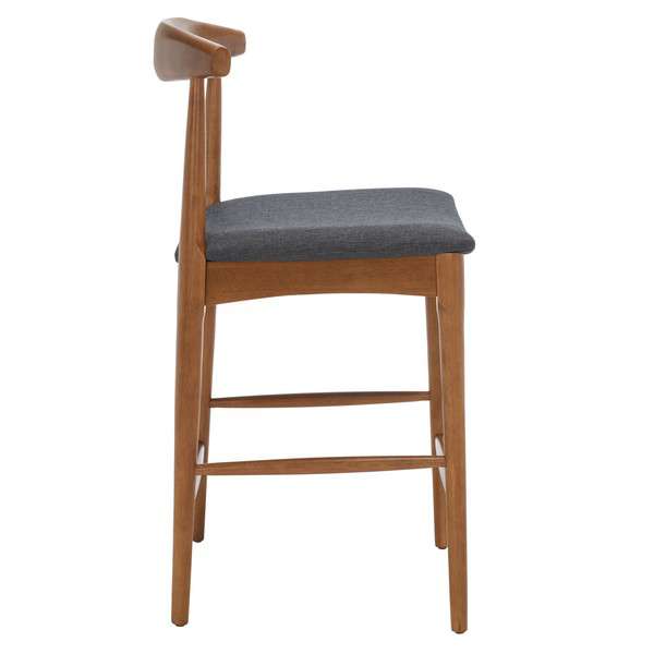Safavieh Lionel Retro Counter Stool - Walnut | Counter Stools | Modishstore - 3