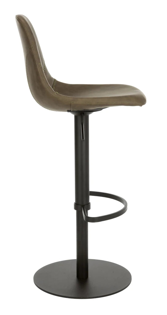 Safavieh Sky Adjustable Swivel Barstool | Bar Stools | Modishstore - 7