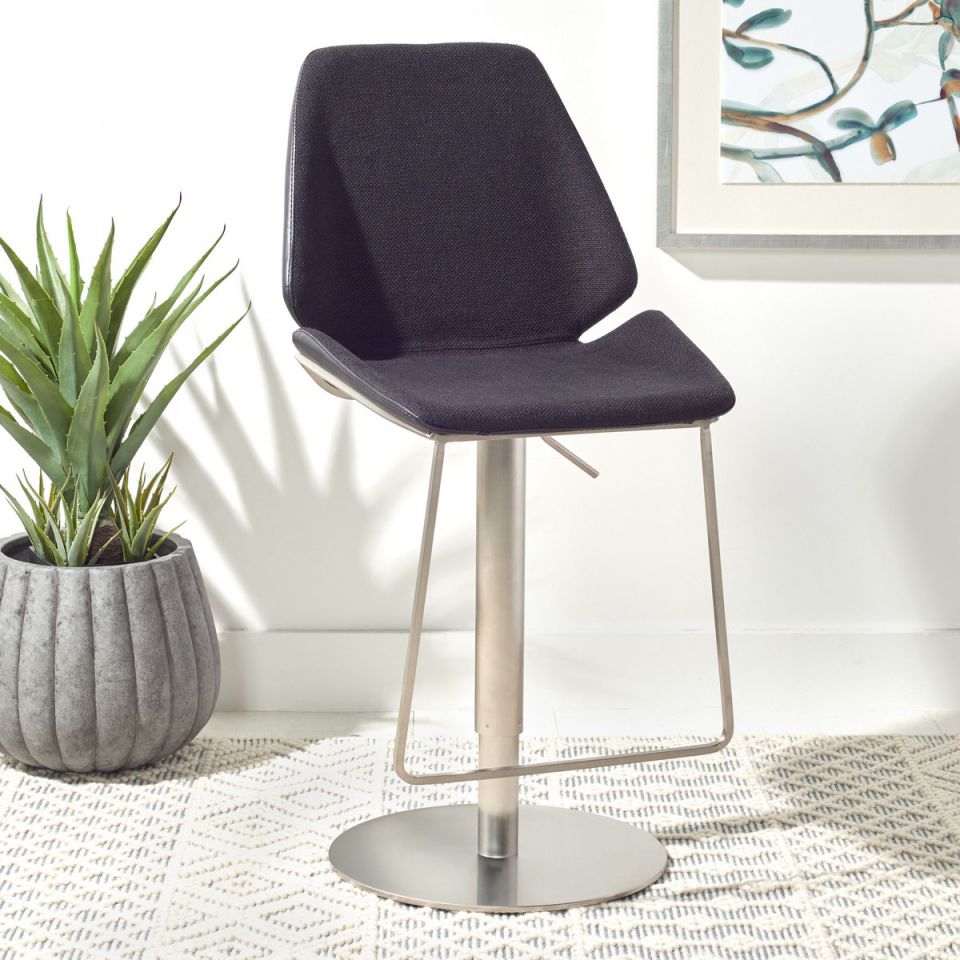 Safavieh Pierro Gas Lift Bar Stool | Bar Stools | Modishstore - 2