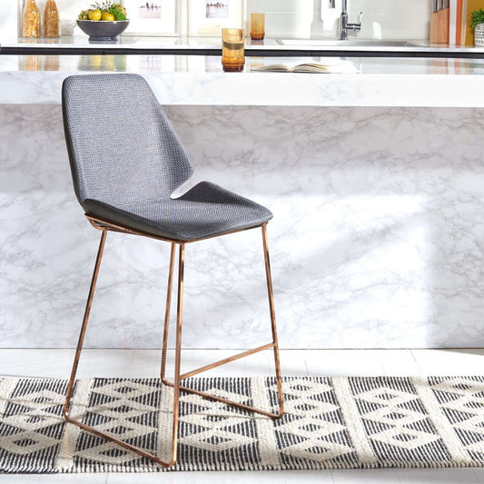 Safavieh Masami Counter Stool - Gray | Counter Stools | Modishstore