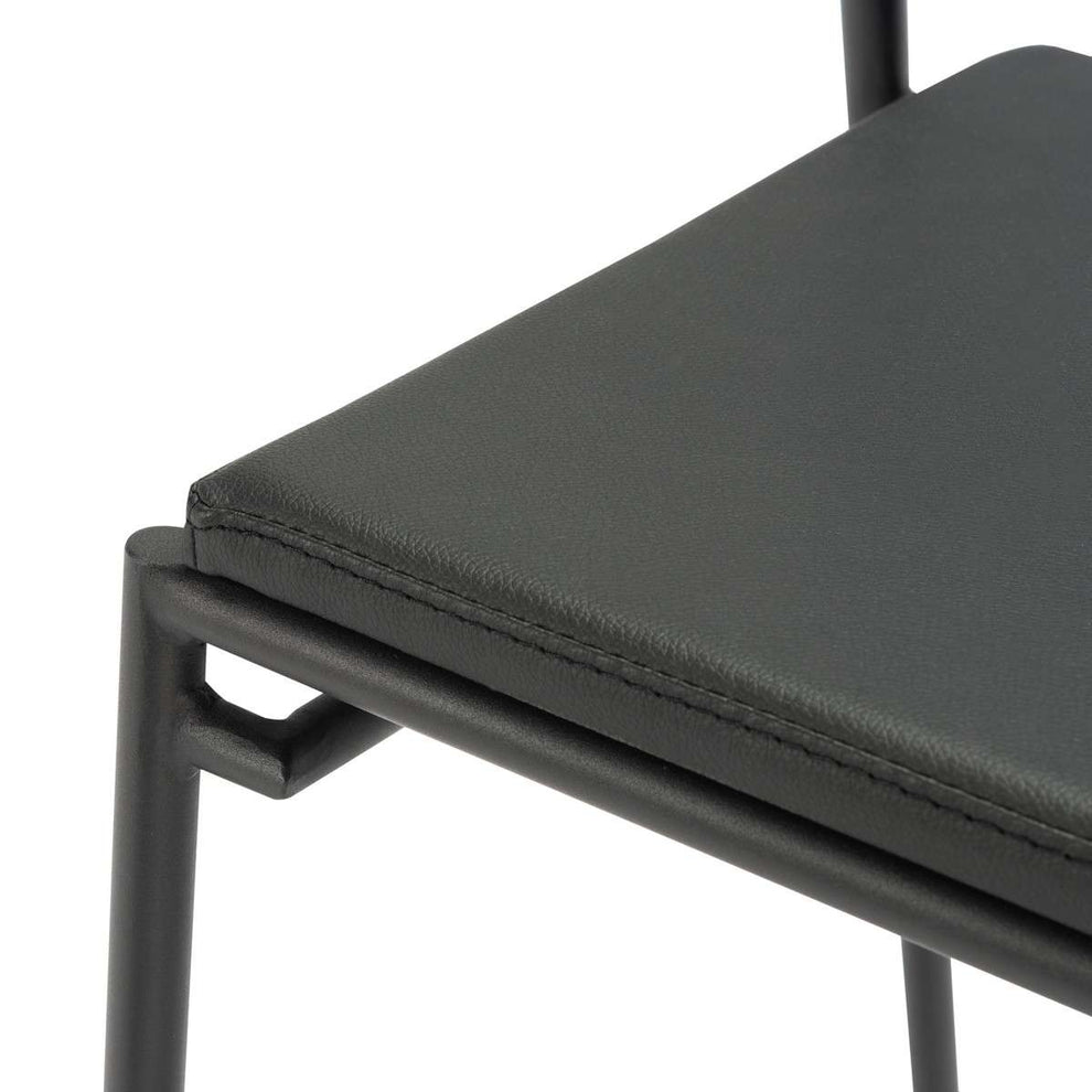 Safavieh Knightley Counter Stool Set Of 2 - Black | Counter Stools | Modishstore - 3