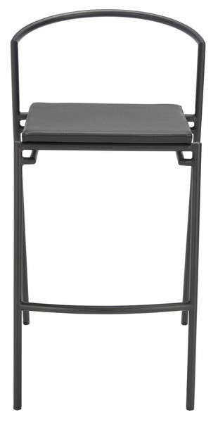 Safavieh Knightley Counter Stool Set Of 2 - Black | Counter Stools | Modishstore
