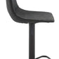 Safavieh Freya Gas Lift Bar Stool - Black | Bar Stools | Modishstore - 3
