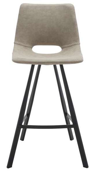 Safavieh Raylee Counter Stool - Gray | Counter Stools | Modishstore - 2