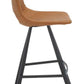 Safavieh Raylee Counter Stool - Cognac | Counter Stools | Modishstore - 3