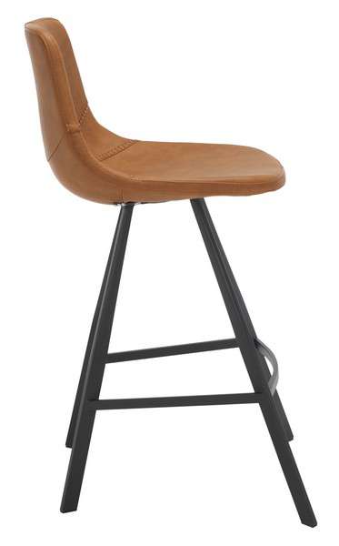 Safavieh Ryanne Counter Stool - Cognac | Counter Stools | Modishstore - 3
