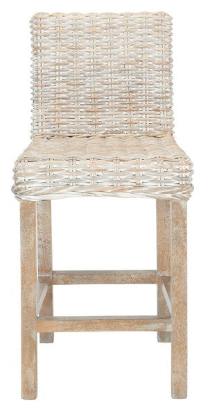 Safavieh Tobie Rattan Counter Stool | Counter Stools | Modishstore - 2