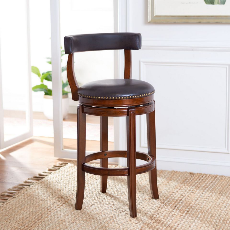 Safavieh Luigi Barstool | Bar Stools | Modishstore - 2