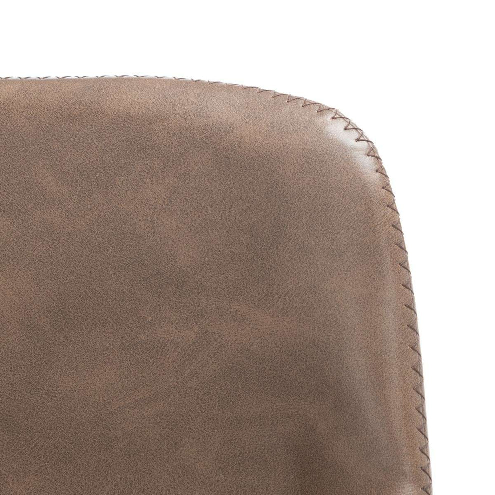 Safavieh Asena Counter Stool - Saddle | Counter Stools | Modishstore - 3