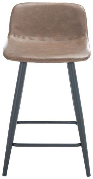 Safavieh Asena Counter Stool - Saddle | Counter Stools | Modishstore