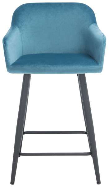 Safavieh Cataleya Counter Stool - Denim Blue | Counter Stools | Modishstore - 2
