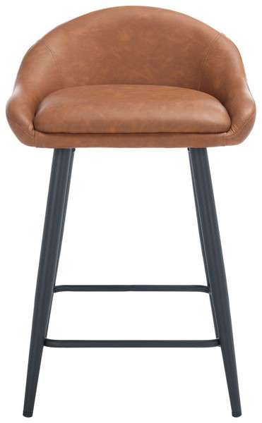 Safavieh Anson Counter Stool - Cigar | Counter Stools | Modishstore - 2
