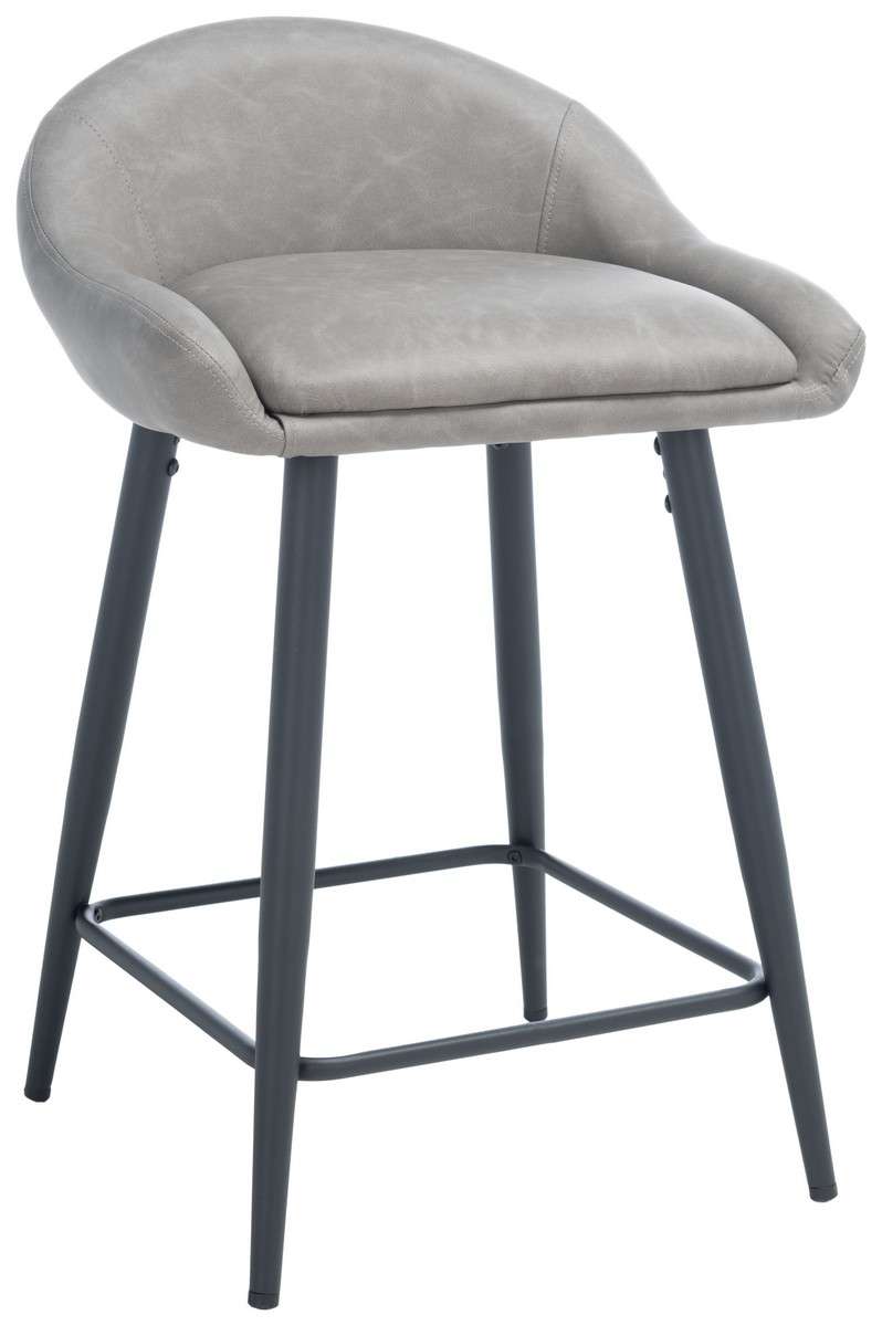 Safavieh Anson Counter Stool - Gray | Counter Stools | Modishstore - 3