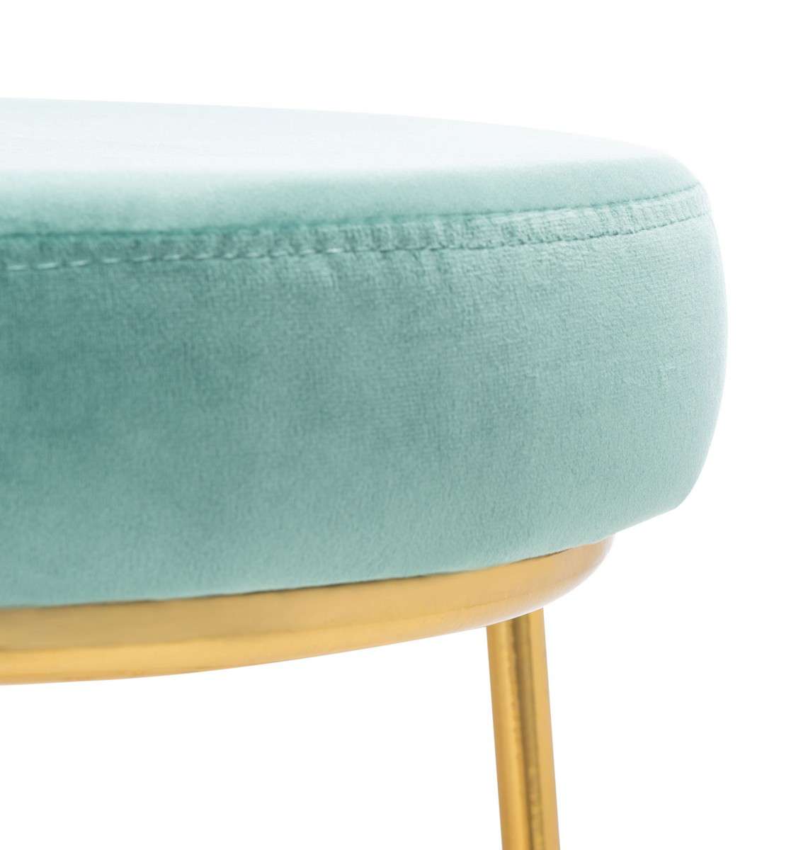 Safavieh Sabina Round Bar Stool - Seafoam | Counter Stools | Modishstore - 4