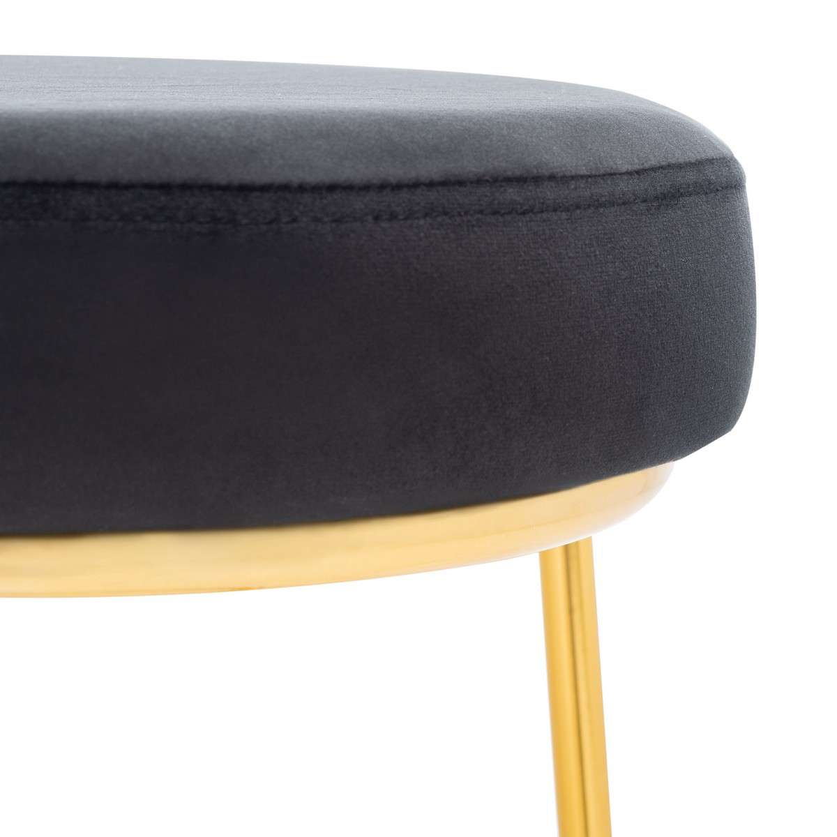 Safavieh Kellie Round Counter Stool - Black | Counter Stools | Modishstore - 4