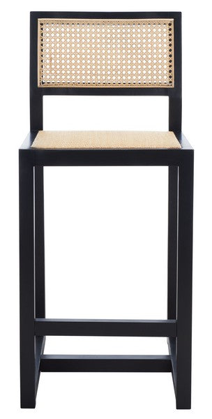 Safavieh Seika Rattan Counter Stool | Counter Stools | Modishstore - 1