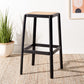 Safavieh Silus Backless Cane Bar Stool | Bar Stools | Modishstore - 2