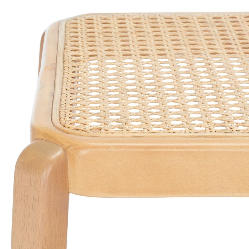 Safavieh Silus Backless Cane Bar Stool | Bar Stools | Modishstore - 11