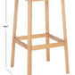 Safavieh Silus Backless Cane Bar Stool | Bar Stools | Modishstore - 13