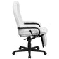 Flash Furniture High Back White Leather Executive Reclining Swivel Office Chair | Office Chairs | Modishstore - 6
