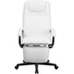 Flash Furniture High Back White Leather Executive Reclining Swivel Office Chair | Office Chairs | Modishstore - 3