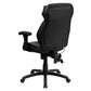 Flash Furniture High Back Black Leather Executive Swivel Office Chair With Triple Paddle Control And Lumbar Support Knob | Office Chairs | Modishstore-2