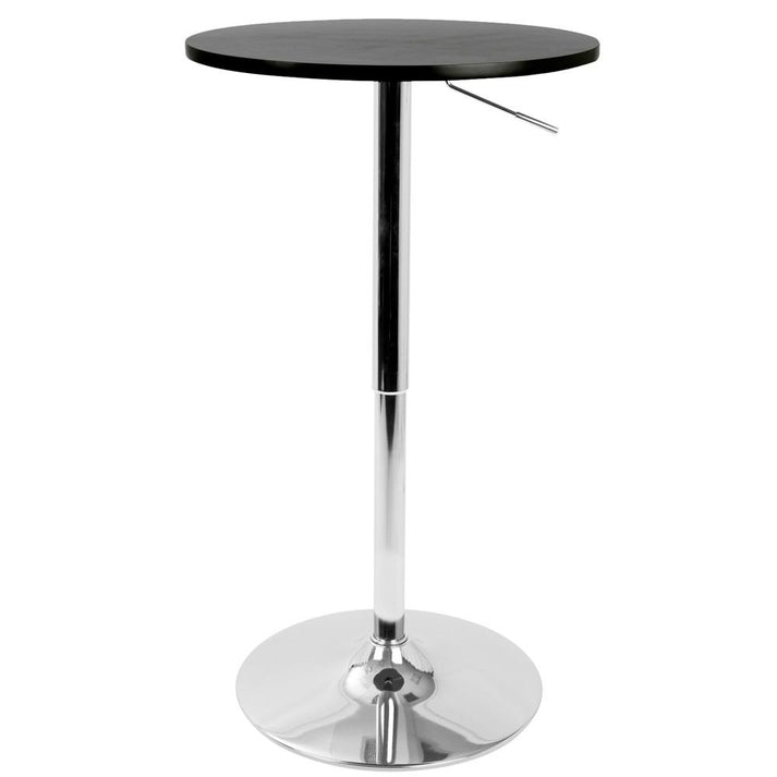 LumiSource Adjustable Black Color Bar Table 1 - MDF, Metal ...