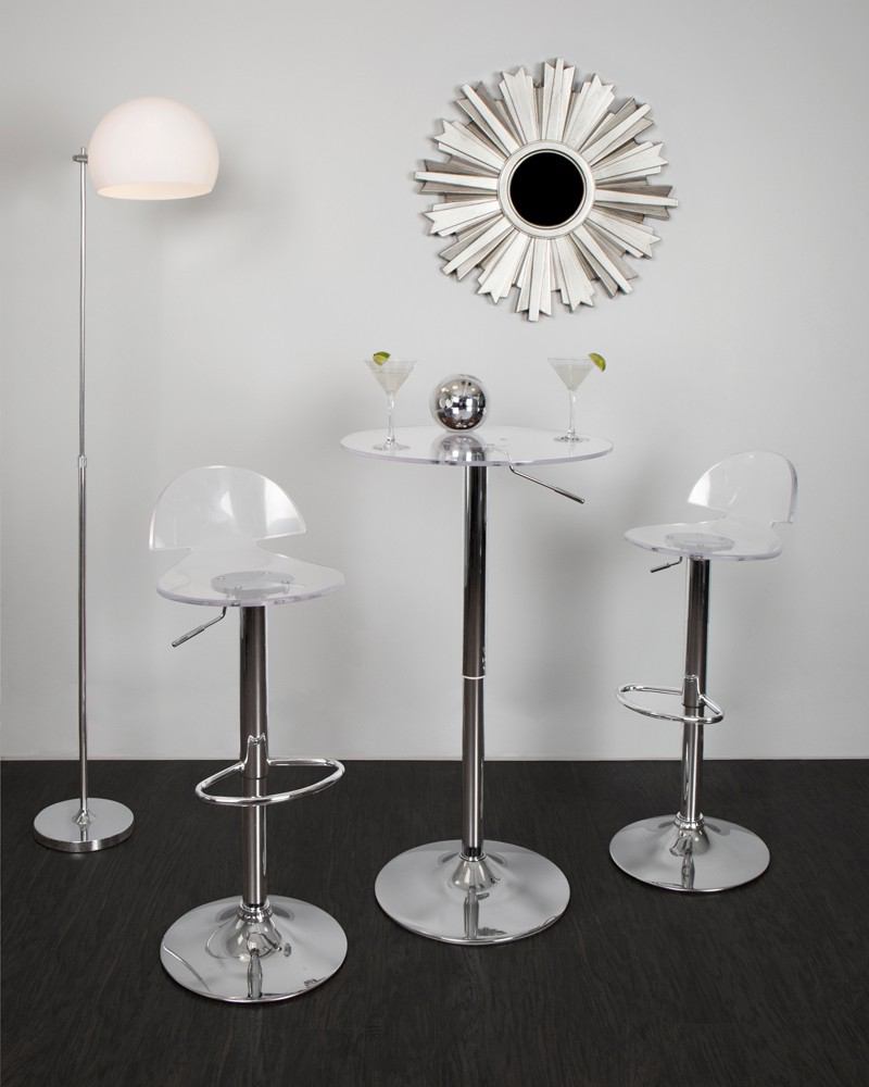 LumiSource Adjustable Bar Table 1-15