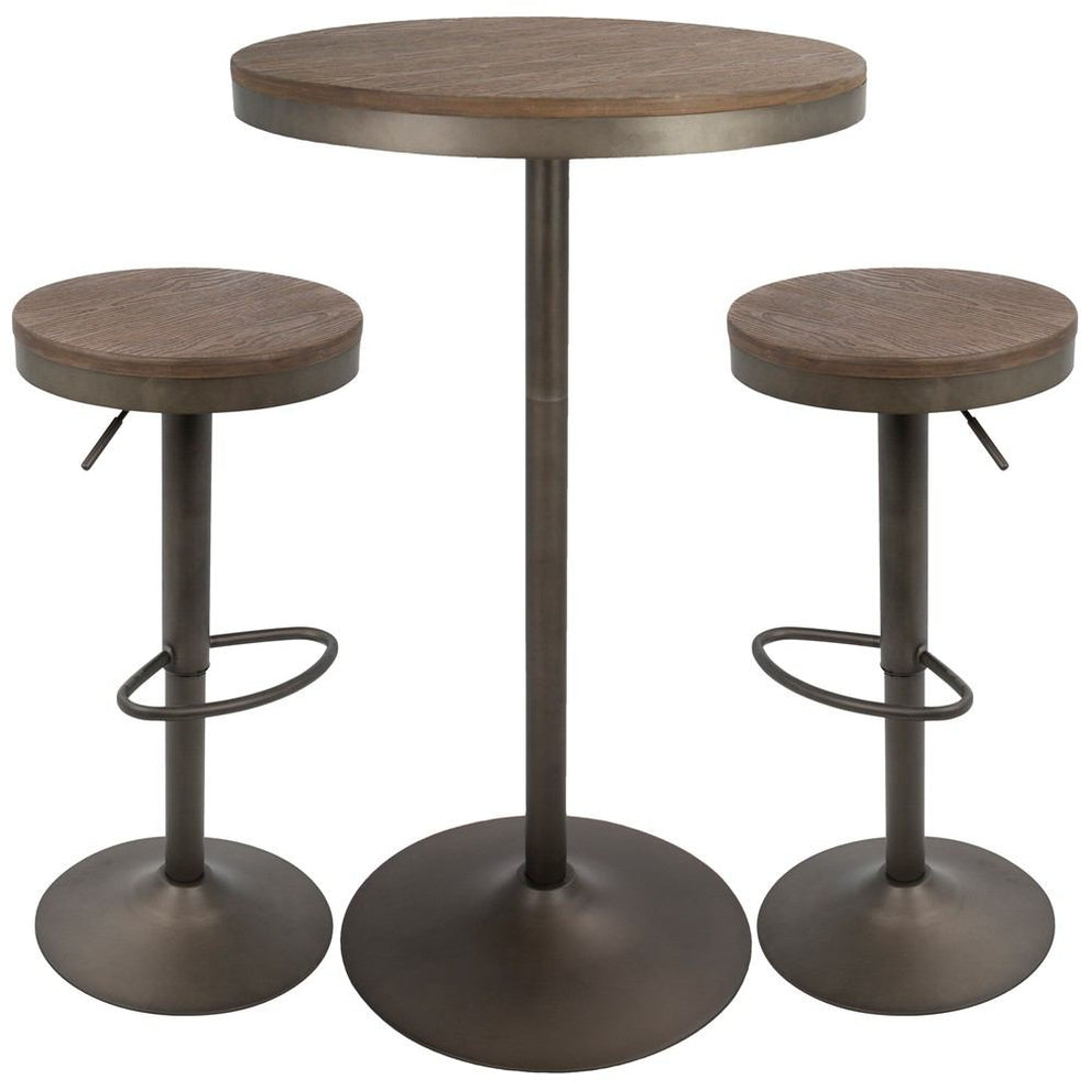 LumiSource Dakota Bar Table-7