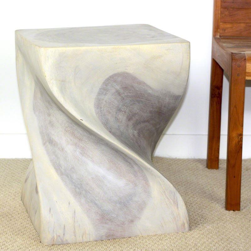 Haussmann Big Twist Coffee Table 20" H - Agate Grey | Stools & Benches | Modishstore-2