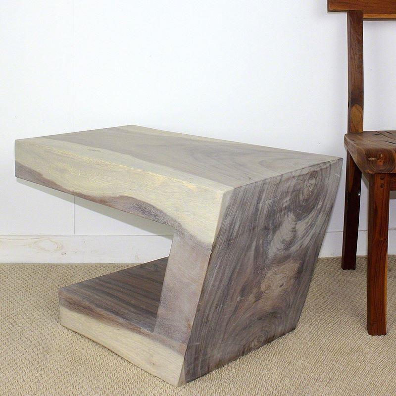 Haussmann Balance Table 18" H - Agate Grey | End Tables | Modishstore-3