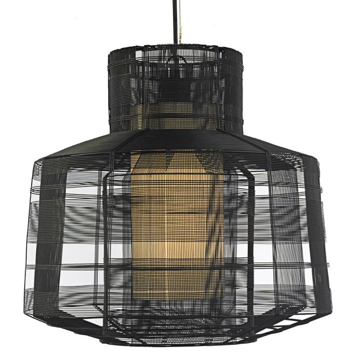 Oggetti Busy Pendant, Black | Pendant Lamps | Modishstore