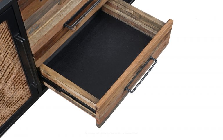 Buffet 2 Doors 3 Drawers By Novasolo - BW RT 19051 | Sideboards | Modishstore - 4