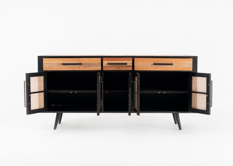 Buffet 5 Doors 3 Drawers By Novasolo - BW RT 19054 | Sideboards | Modishstore - 9